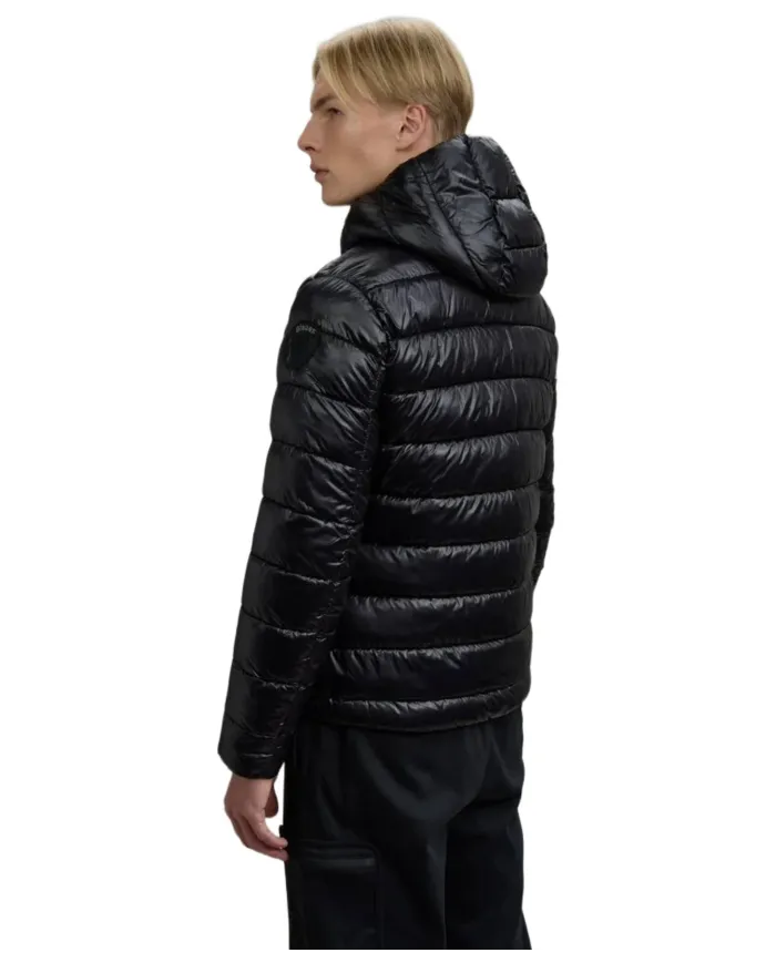 BLAUER Piumino Uomo 25WBLUC02079-A05958 ADAMS AI 25/26 con cappuccio 999EI NERO int BEIGE BLAUER Piumino Uomo 25WBLUC02079-A05958 ADAMS AI 25/26 con cappuccio 999EI NERO int BEIGE