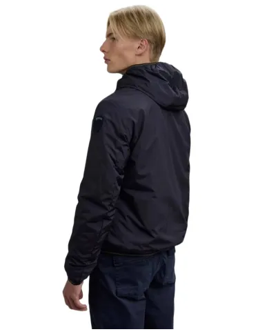 BLAUER Giubbotto Uomo 25WBLUC11083-007110 DEVON AI 25/26 con cappuccio ed eco pelliccia interna 888 BLU BLAUER Giubbotto Uomo 25WBLUC11083-007110 DEVON AI 25/26 con cappuccio ed eco pelliccia interna 888 BLU