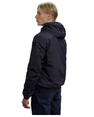 BLAUER Giubbotto Uomo 25WBLUC11083 007110 DEVON AI 25/26 con cappuccio ed eco pelliccia interna 888 BLU