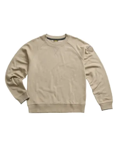 BLAUER Felpa Uomo 25WBLUF03185-006948 BIRCH AI 25/26 a girocollo con patch 301 BEIGE BLAUER Felpa Uomo 25WBLUF03185-006948 BIRCH AI 25/26 a girocollo con patch 301 BEIGE