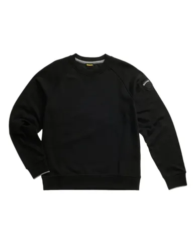 BLAUER Felpa Uomo 25WBLUF03185-006948 BIRCH AI 25/26 a girocollo con patch 999 NERO BLAUER Felpa Uomo 25WBLUF03185-006948 BIRCH AI 25/26 a girocollo con patch 999 NERO