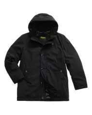 BLAUER Parka Uomo 25WBLUK03142 005480 CHESTER AI 25/26 lungo con cappuccio removibile 999 NERO