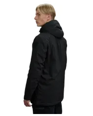 BLAUER Parka Uomo 25WBLUK03142 005480 CHESTER AI 25/26 lungo con cappuccio removibile 999 NERO