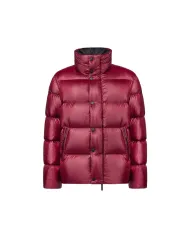 AFTER LABEL Piumino uomo CHAMONIXN051 AI 25/26 a collo alto in nylon lucido 490 BORDEAUX