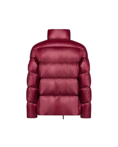 AFTER LABEL Piumino uomo CHAMONIXN051 AI 25/26 a collo alto in nylon lucido 490 BORDEAUX AFTER LABEL Piumino uomo CHAMONIXN051 AI 25/26 a collo alto in nylon lucido 490 BORDEAUX