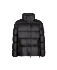 AFTER LABEL Piumino uomo CHAMONIXN051 AI 25/26 a collo alto in nylon lucido 999 NERO