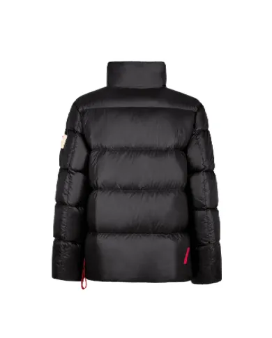 AFTER LABEL Piumino uomo CHAMONIXN051 AI 25/26 a collo alto in nylon lucido 999 NERO AFTER LABEL Piumino uomo CHAMONIXN051 AI 25/26 a collo alto in nylon lucido 999 NERO