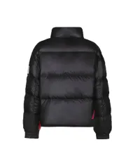 AFTER LABEL Piumino Donna TURKUN051 AI 25/26 a collo alto in piuma d'oca e nylon lucido 999 NERO