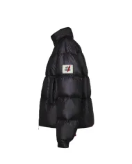 AFTER LABEL Piumino Donna TURKUN051 AI 25/26 a collo alto in piuma d'oca e nylon lucido 999 NERO