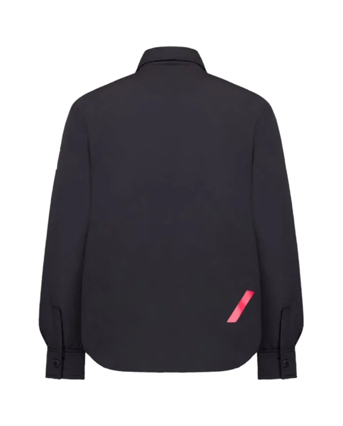 AFTER LABEL Overshirt Uomo BELLUNON7864 AI 25/26 regular con colletto 999 BLACK AFTER LABEL Overshirt Uomo BELLUNON7864 AI 25/26 regular con colletto 999 BLACK