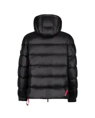 AFTER LABEL Piumino Uomo VERBIERN051 AI 25/26 regular trapuntato con cappuccio regolabile 999 BLACK