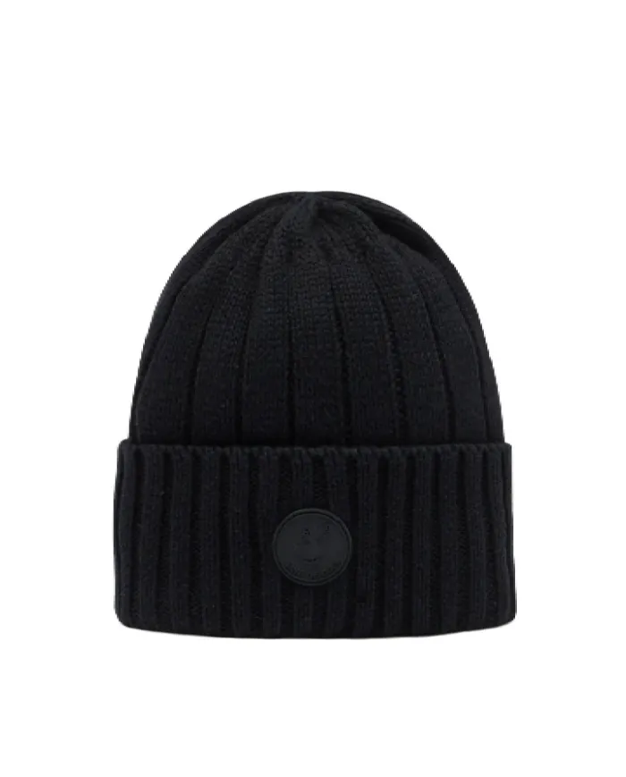 SAVE THE DUCK Berretto Uomo DY0107U COTT21 JO AI 25/26 in cotone con logo 10000 BLACK SAVE THE DUCK Berretto Uomo DY0107U COTT21 JO AI 25/26 in cotone con logo 10000 BLACK
