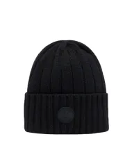 SAVE THE DUCK Berretto Uomo DY0107U COTT21 JO AI 25/26 in cotone con logo 10000 BLACK