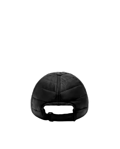 SAVE THE DUCK Cappellino Uomo DY1484U IRIS21 ACHILLEA AI 25/26 con visiera in nylon lucido trapuntato 10000 BLACK SAVE THE DUCK Cappellino Uomo DY1484U IRIS21 ACHILLEA AI 25/26 con visiera in nylon lucido trapuntato 10000 BLACK