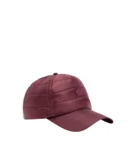 SAVE THE DUCK Cappellino Uomo DY1484U IRIS21 ACHILLEA AI 25/26 con visiera in nylon lucido trapuntato 7001 WINE red