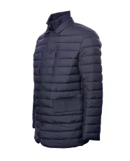 SAVE THE DUCK Piumino Uomo D32409M IRO21 ELIAS AI 25/26 stile field jacket con motivo trapuntato 90010 BLUE BLACK SAVE THE DUCK Piumino Uomo D32409M IRO21 ELIAS AI 25/26 stile field jacket con motivo trapuntato 90010 BLUE BLACK