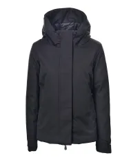 SAVE THE DUCK Piumino Donna D32432W WULY21 LUA AI 25/26 regular con cappuccio 10000 BLACK SAVE THE DUCK Piumino Donna D32432W WULY21 LUA AI 25/26 regular con cappuccio 10000 BLACK