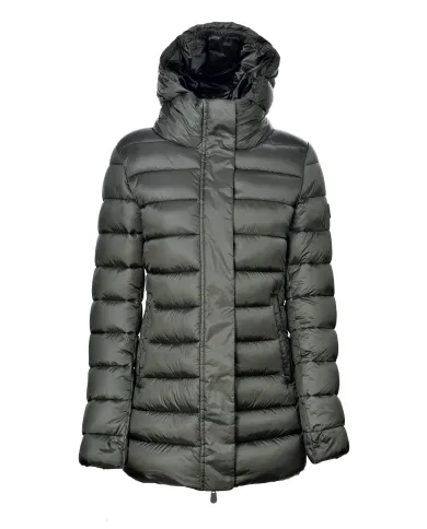 SAVE THE DUCK Piumino Donna D41264W IRIS21 DRIMIA AI 25/26 nylon trapuntato con cappuccio 50023 PINE GREEN SAVE THE DUCK Piumino Donna D41264W IRIS21 DRIMIA AI 25/26 nylon trapuntato con cappuccio 50023 PINE GREEN