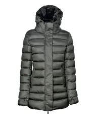 SAVE THE DUCK Piumino Donna D41264W IRIS21 DRIMIA AI 25/26 nylon trapuntato con cappuccio 50023 PINE GREEN SAVE THE DUCK Piumino Donna D41264W IRIS21 DRIMIA AI 25/26 nylon trapuntato con cappuccio 50023 PINE GREEN