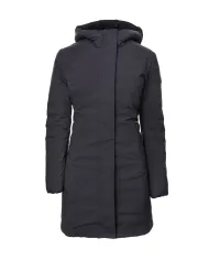 SAVE THE DUCK Cappotto Donna D45430W MATT21 LEYLA AI 25/26 lungo con tessuto effetto liscio 10000 BLACK SAVE THE DUCK Cappotto Donna D45430W MATT21 LEYLA AI 25/26 lungo con tessuto effetto liscio 10000 BLACK