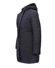 SAVE THE DUCK Cappotto Donna D45430W MATT21 LEYLA AI 25/26 lungo con tessuto effetto liscio 10000 BLACK SAVE THE DUCK Cappotto Donna D45430W MATT21 LEYLA AI 25/26 lungo con tessuto effetto liscio 10000 BLACK