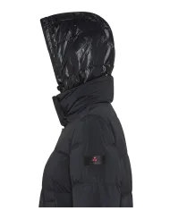 PEUTEREY Piumino Donna PED483801190986 UNIX MK BMAT AI 25/26 regular con cappuccio 808NR CORVO/ NERO PEUTEREY Piumino Donna PED483801190986 UNIX MK BMAT AI 25/26 regular con cappuccio 808NR CORVO/ NERO