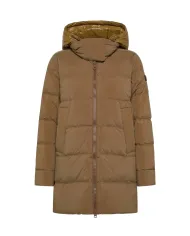 PEUTEREY Piumino Donna PED483801190986 UNIX ML BMAT AI 25/26 regular con cappuccio 894ID Gianduia/Gianduia PEUTEREY Piumino Donna PED483801190986 UNIX ML BMAT AI 25/26 regular con cappuccio 894ID Gianduia/Gianduia