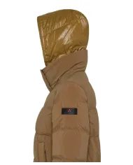 PEUTEREY Piumino Donna PED483801190986 UNIX ML BMAT AI 25/26 regular con cappuccio 894ID Gianduia/Gianduia PEUTEREY Piumino Donna PED483801190986 UNIX ML BMAT AI 25/26 regular con cappuccio 894ID Gianduia/Gianduia