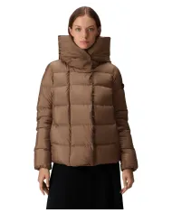 PEUTEREY Piumino Donna PED544001181967 TUCANO MQN 02 AI 25/26 regular trapuntato 894 Gianduia