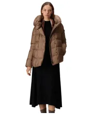 PEUTEREY Piumino Donna PED544001181967 TUCANO MQN 02 AI 25/26 regular trapuntato 894 Gianduia