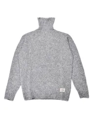 BOB Dolcevita Uomo EDDIE AI 25/26 lana slim lavorato a maglia 03 GRIGIO