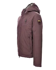 BLAUER Piumino Uomo 25WLUC06082 005480 BALLARD AI 25/26 regular reversibile con motivo trapuntato 365 CASTAGNA