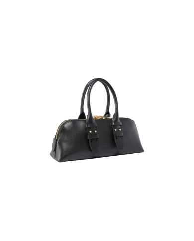 PINKO Borsa Donna 105334 A0QO ESCAPE BAG BAGUETTE AI 25/26 a mano in pelle Z99V nero limo/matt g