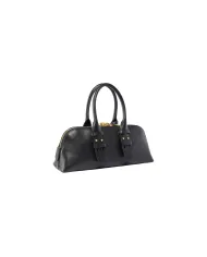 PINKO Borsa Donna 105334 A0QO ESCAPE BAG BAGUETTE AI 25/26 a mano in pelle Z99V nero limo/matt g