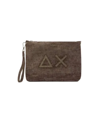 SUN68 Pochette Donna X45201 AI 25/26 classico logato avanti 52 FANGO