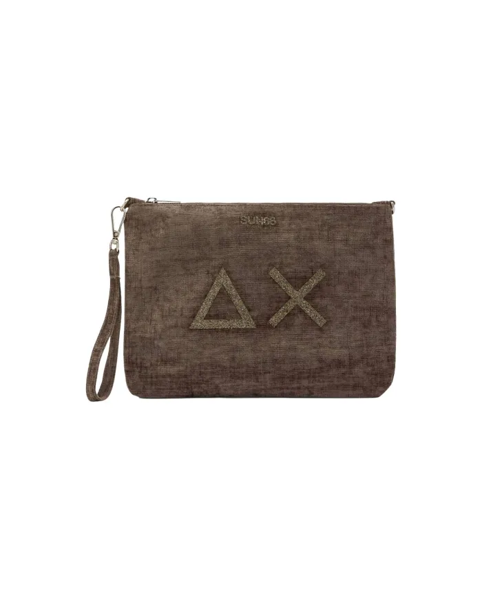 SUN68 Pochette Donna X45201 AI 25/26 classico logato avanti 52 FANGO