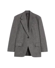 WEEKEND Giacca Donna TRONTO AI 25/26 monopetto oversize 001 GRIGIO SCURO