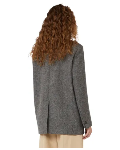 WEEKEND Giacca Donna WE5046045206001 TRONTO AI 25/26 monopetto oversize 001 GRIGIO SCURO