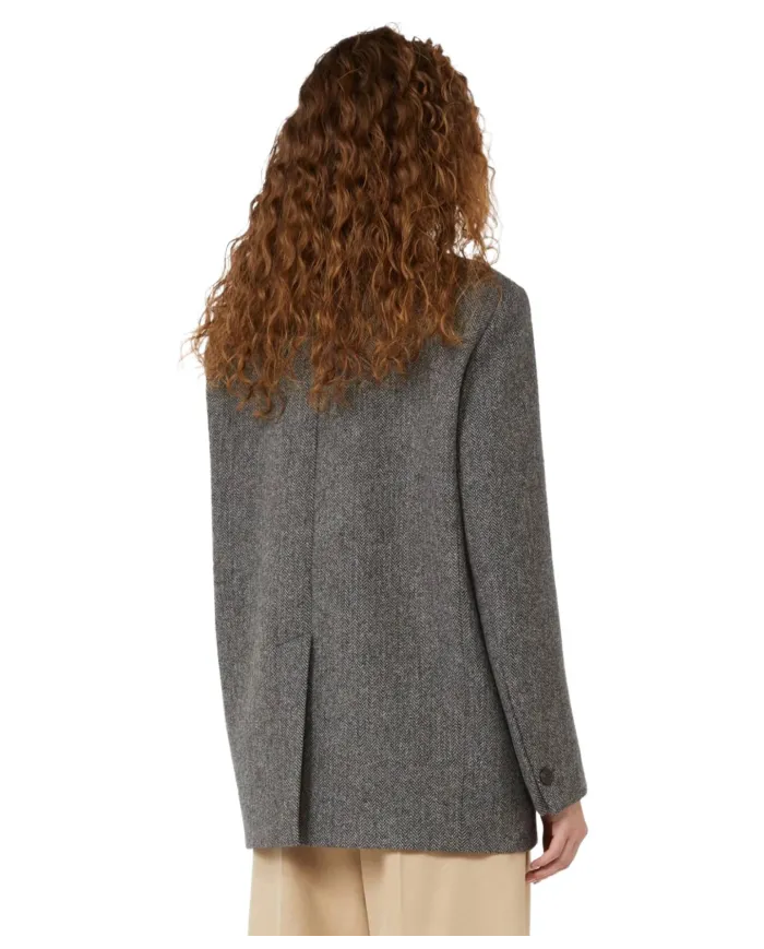 WEEKEND Giacca Donna TRONTO AI 25/26 monopetto oversize 001 GRIGIO SCURO