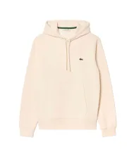 LACOSTE Felpa Uomo SH9623 AI 25/26 cotone regular con cappuccio XFJ BIANCO