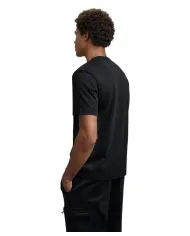 BLAUER T-shirt Uomo 25WBLUH02325-007332 DOWNEY AI 25/26 con maxi logo velluto camouflage 999 NERO