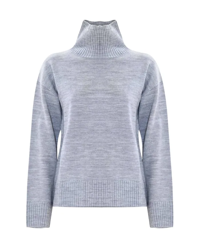 KOCCA Dolcevita Donna A25PMA7282ABUN0000 MARLEEN AI 25/26 lana in tinta unita M9001 GRIGIO CHIARO