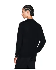 ARMANI EXCHANGE Maglia Uomo XM001329AF11982 AI 25/26 girocollo con mini logo patch UC001 BLACK