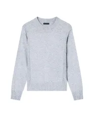 ARMANI EXCHANGE Maglia Donna XW001164AF16181 AI 25/26 regular fit con dettagli lurex M8086 Disco Dust/Silver