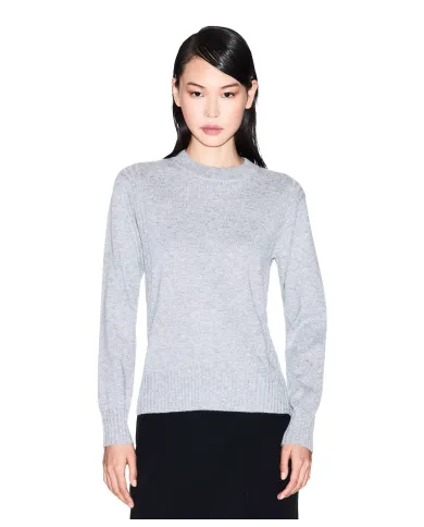 ARMANI EXCHANGE Maglia Donna XW001164AF16181 AI 25/26 regular fit con dettagli lurex M8086 Disco Dust/Silver