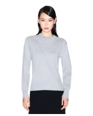 ARMANI EXCHANGE Maglia Donna XW001164AF16181 AI 25/26 regular fit con dettagli lurex M8086 Disco Dust/Silver