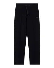 ARMANI EXCHANGE Pantaloni Donna gym XW001289AF16111 AI 25/26 con spacchi sul fondo. UC001 BLACK