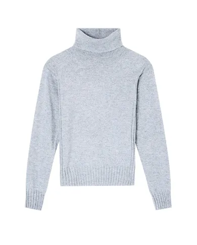 ARMANI EXCHANGE Dolcevita Donna XW001321AF16181 AI 25/26 con dettagli lurex MB8086 Disco Dust/Silver