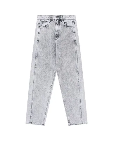 ARMANI EXCHANGE Jeans Donna XW001404 AF16180 AI 25/26 in denim stone washed M8088 GREY DENIM