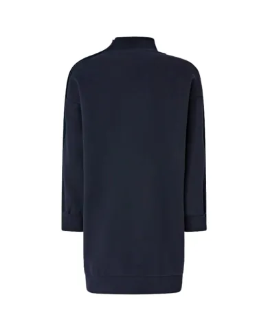 PINKO Abito Donna 105610A2TC MUESLI AI 25/26 a lupetto in felpa con bottoni G82 BLU TENEBRA